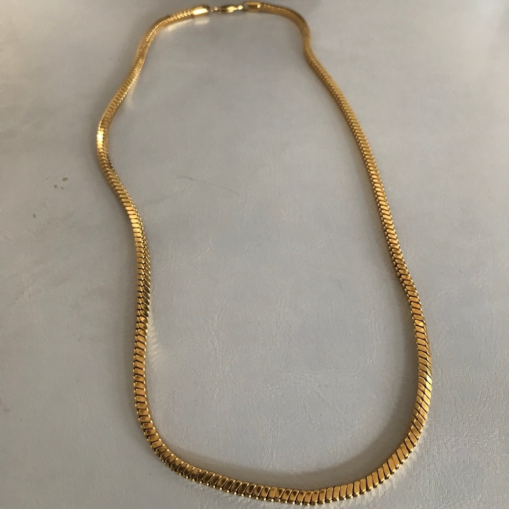Gold Snake Box Chain